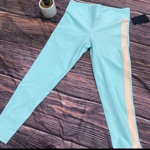 TEAL & 🪸 CORAL HURLEY HYBRID Compression Leggings MED&Large Avail.